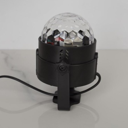 Light device "Crystal ball" 7.5 cm, remote control, glow RGB, 220 V-2