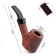 Kommer Premium smoking pipe, classic red tree, length 13 cm, d-1.7 cm