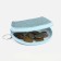 Women's wallet with lightning, blue color