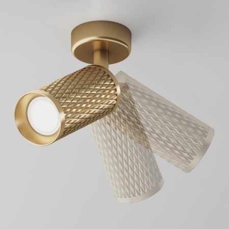 Ceiling light Technical C034CL-01G, 1xGU10, 10W, 13x19.5 cm, gold color-3