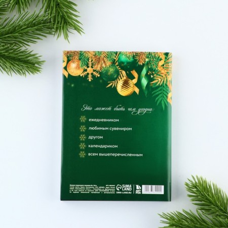 New Year. Notepad of a creative person in the “New Year” A6, 120 l-8