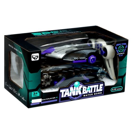 Radio controlled tank Fighter, 4WD, gesture control, shoots gel bullets-11
