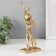 Souvenir Polystone "Two: Fidelity" Gold 25.5x9.5x5.5 cm