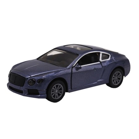 Inertial Funky Toys "Sedan", Die-Cast, 1:32, opening doors, black color Black