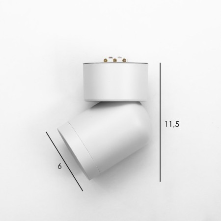 SLAM SLIM SLIM "BOOK" LED 10W 3000K-6000K 48V CRI90 White 6.3x6.3x14.5cm-11