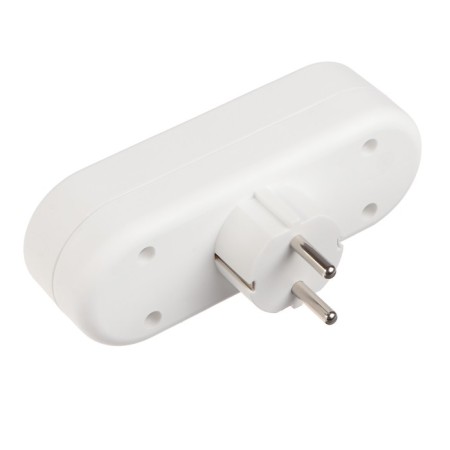 Tip electric rexant, 16 a, with salary, linear, white-1