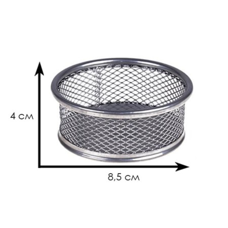A glass for clerical trifles, gray, mesh-1