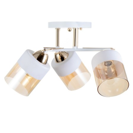 Adelela chandelier 3he27 40W white-gold 44x44x24 cm Bayerlux-3