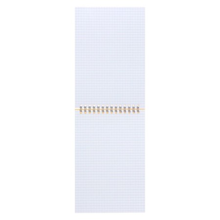 Notepad A5, 60 sheets on the crest, plastic cover, orange-4