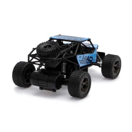 Radio -controlled jeep "Crazy racer", a metal case, works from the battery, mix-2