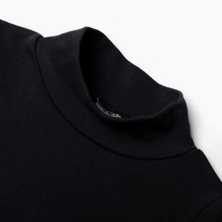 Turtleneck for a boy, black color, height 110 cm-1