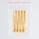 Set of linen stands for wood, h-8.3 cm, 10 pcs
