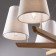 Suspended lamp Freya Fr8019PL-06W Arallano, 708x708x640 mm, E14, 6x40W, white color