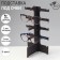 Eco -point stand “Eco” 5 seats, 14.5 × 12 × 28cm, plywood, dark color