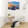 Modular picture "Bridge on the shore" (2-25x52; 1-30x60) 60x80 cm