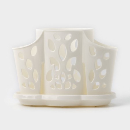 Camelia cutlery stand, 3 departments, color mix-1