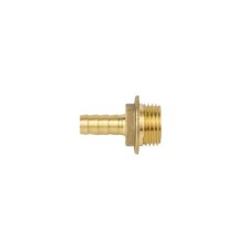 Переходник Aquasfera 9102-03, d=14 мм х 1/2", наружная резьба, латунь