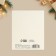 Happy New Year Hagd Postcard, Hare with a gift of 10.7 x 8.8 cm, New Year