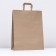 Paper Kraft package, flat handle 35 x 15 x 45 cm, 90 g/m²