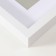 MDF photo frame "Valerie" 40x50 cm with a paspartm 30x40 cm, white (plastic screen)