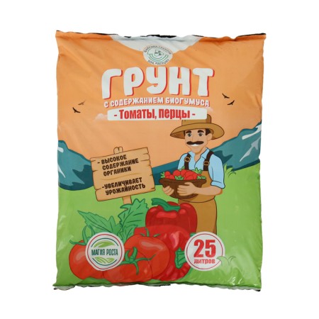 Soilogront tomatoes and peppers "Growth Magic", 25 liters