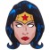 Set of carnival masks, 4 pieces, superheroes