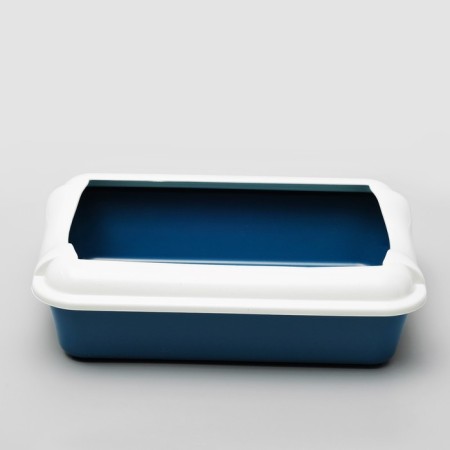 Bella side toilet, 37 x 27 x 11.5 cm, blue-1