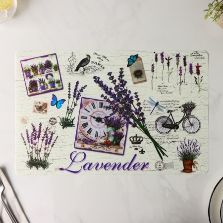 Serving napkin on the table "Lavender", 42 × 29 cm-5