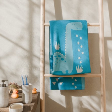 Tricky Tenier "Ethel" Dinotime, 70x130 cm, 100% cotton, 420g/m2