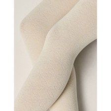 Pantyhose Baby thin cotton conte kids, height 116-122 cm, beige color