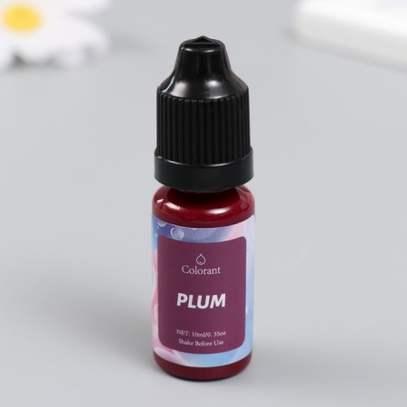 Paint (pigment) for wax "plum-violet" 10 ml-1