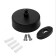 Wall dryer for tundra linen, nylon exhaust cable 2.8 m. Up to 3 kg, black color