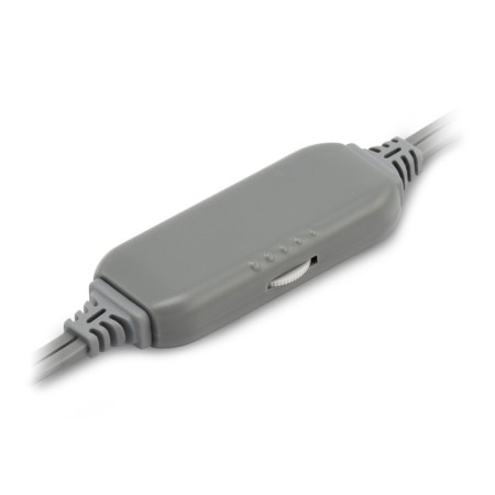 Headphones with a microphone hal-l600 Gray 1.8m monitor headband (1532023)-4
