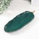 Souvenir ceramic stand "leaf" Green 25.5x10x1.5 cm