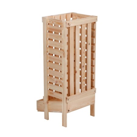 Box for vegetables, 30 × 40 × 100 cm, wooden, Greengo-2