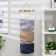 Suspendor Organizer with pockets, 3 departments, 20 × 60 cm, color mix