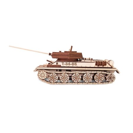 The prefabricated model "Tank T-34-85 Mechanical"-9