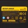 Denzel 28454 charger, for two IBC-18-3.0-2, Li-Ion, 18V, 3 A battery