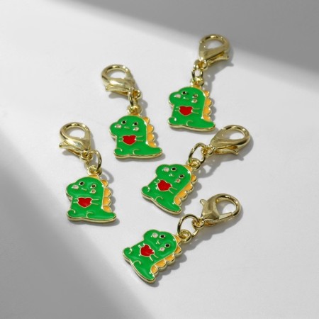 Charm "Dragon", color in gold