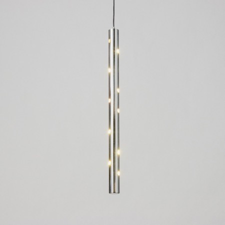 Settling Lamp "City" LED 5W 4000k chrome 2.5x2.5x40-140cm