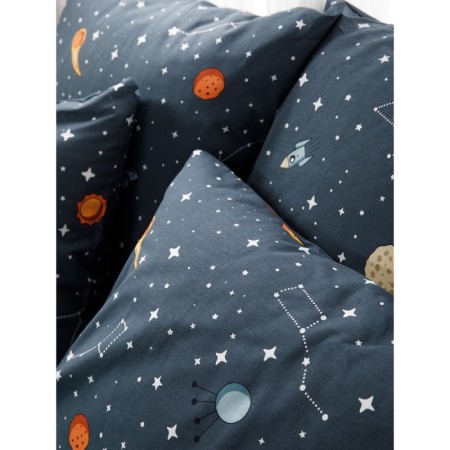 Bed linen 1.5 joint venture "Planets", size 145x215 cm, 145x215 cm, 70x70 cm - 2 pcs-3