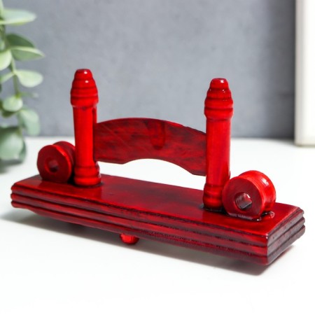 Tax for a fan tree "Red tree" 14x4x7 cm-2