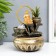 Desktop fountain "Buddha with flower" 16x16x22 cm