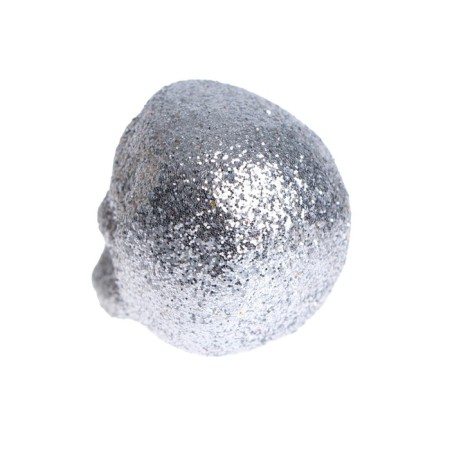 Figure for crafts and decor "Skull", set 6 pcs., Size 1 pcs: 4 × 4.5 × 4.5 cm, silver color-3