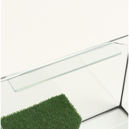 Terrarium with cover glass and bridge 12 liters, 30 x 20 x 20 cm-4