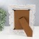 Photo frame plastic 10x15 cm "Plant ornament" white 21.5x16 cm