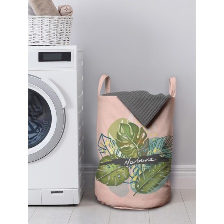 Basket for storage of things "Tropical Flora", size 35x50 cm