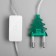Garland “thread” 5 m with nozzles “Big”, IP20, transparent thread, 20 LED, glow of multi (RG/RB), flashing, 220 V
