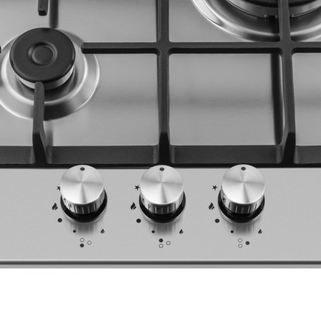 Honing surface Homsair HGS433TGCS, gas, 3 burners, silver-9
