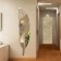 Interior stickers "Peryshko", mirror, decor on the wall, panel 73 x 18 cm, 6 email